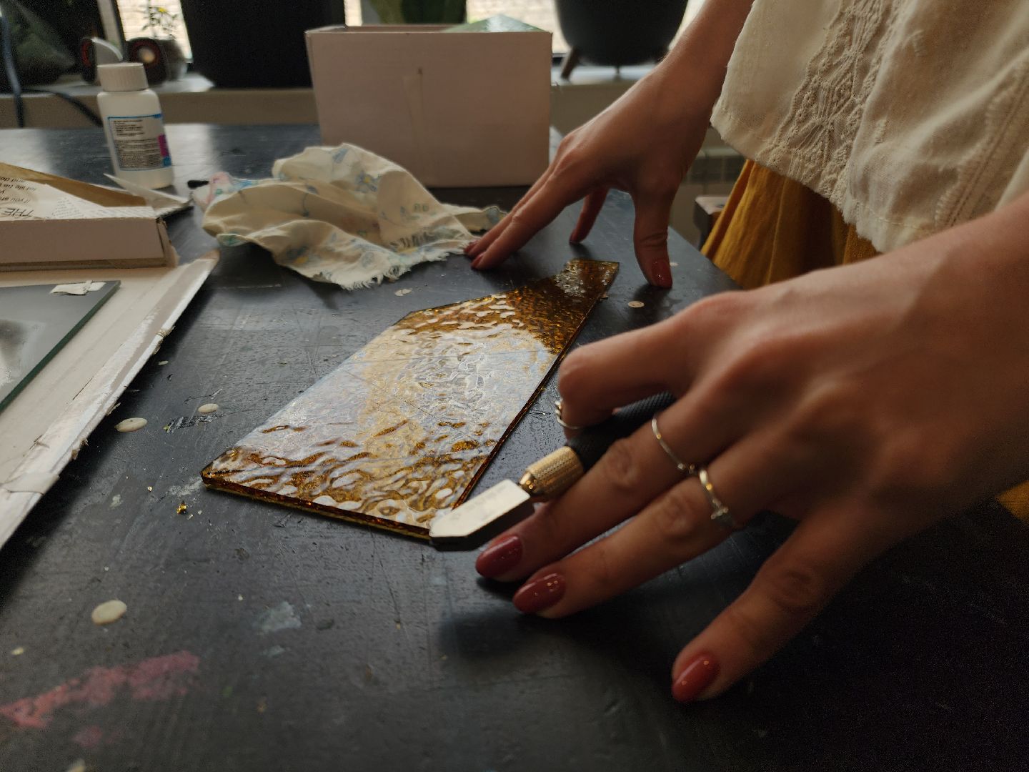 Черноголовка, Мастер-класс, витражные стекла,