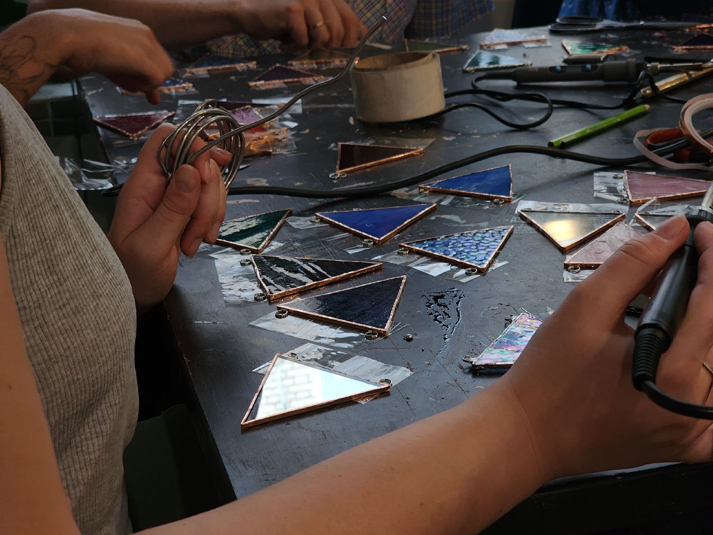 Черноголовка, Мастер-класс, витражные стекла,