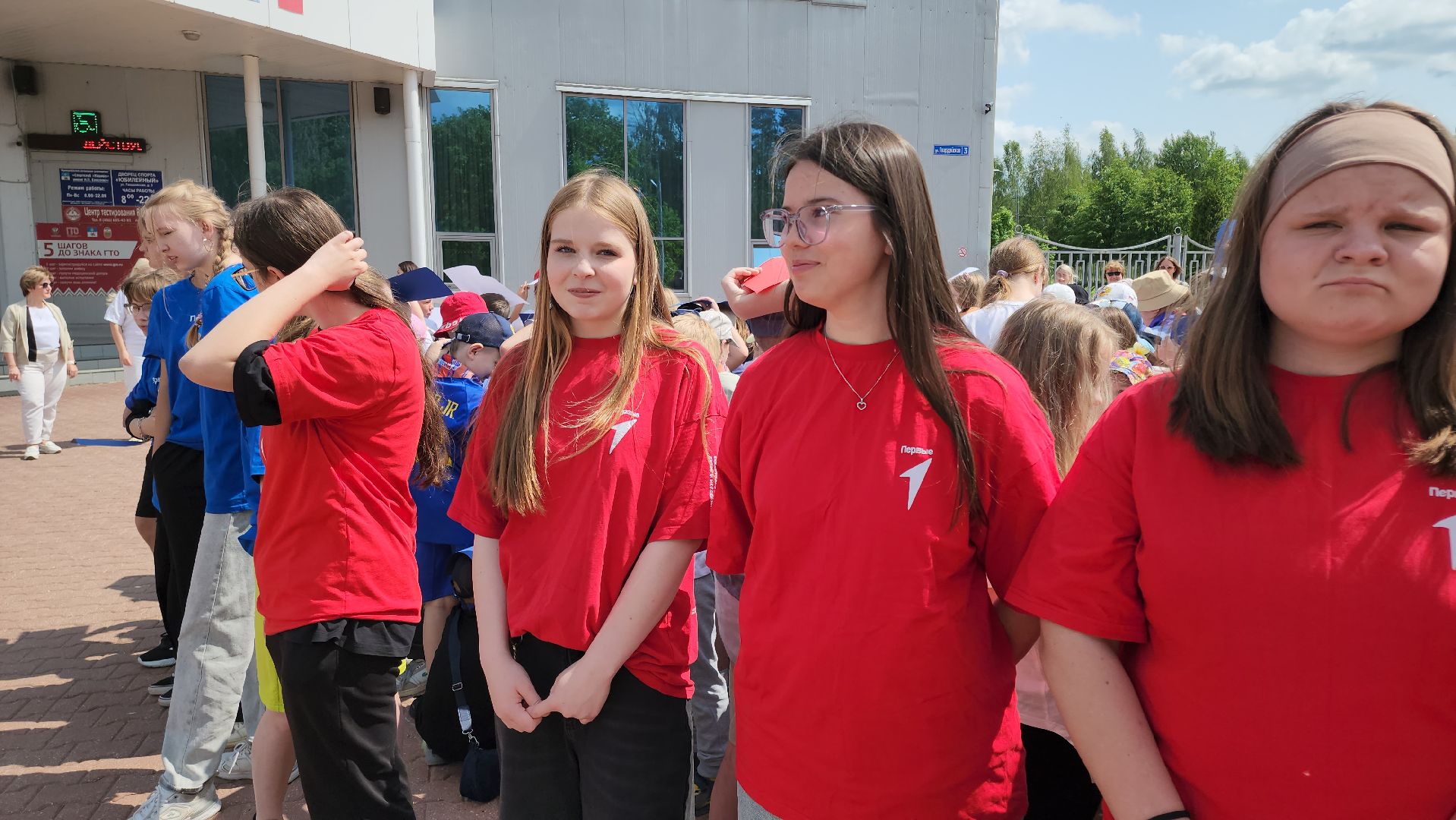 кашира, акция, флешмоб, движение первых, орлята россии, день россии,