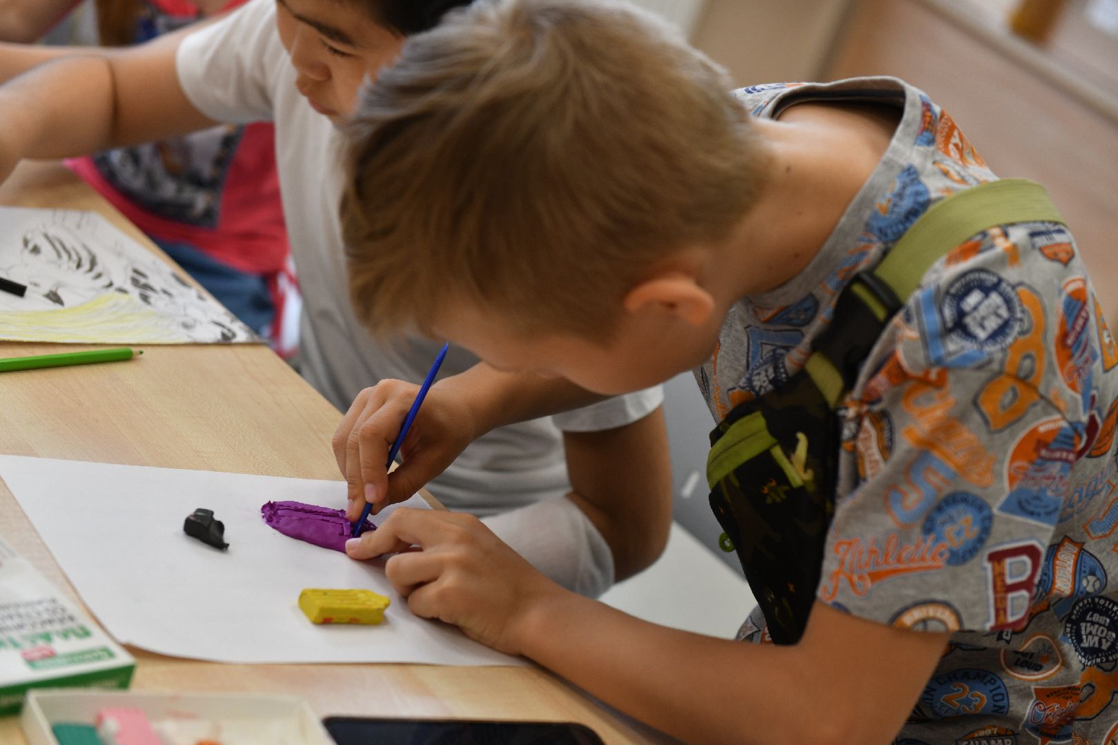 лыткарино, образование, лагерь в школе, лето,