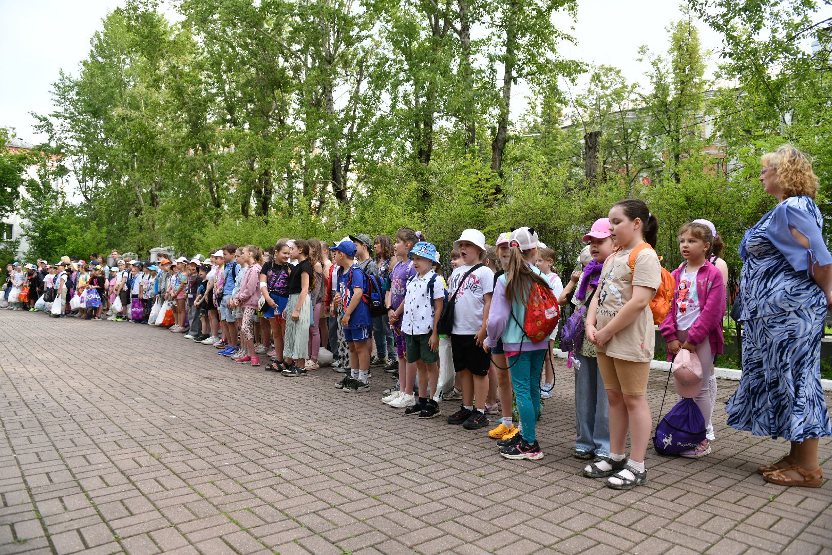 лыткарино, образование, лагерь в школе, лето,