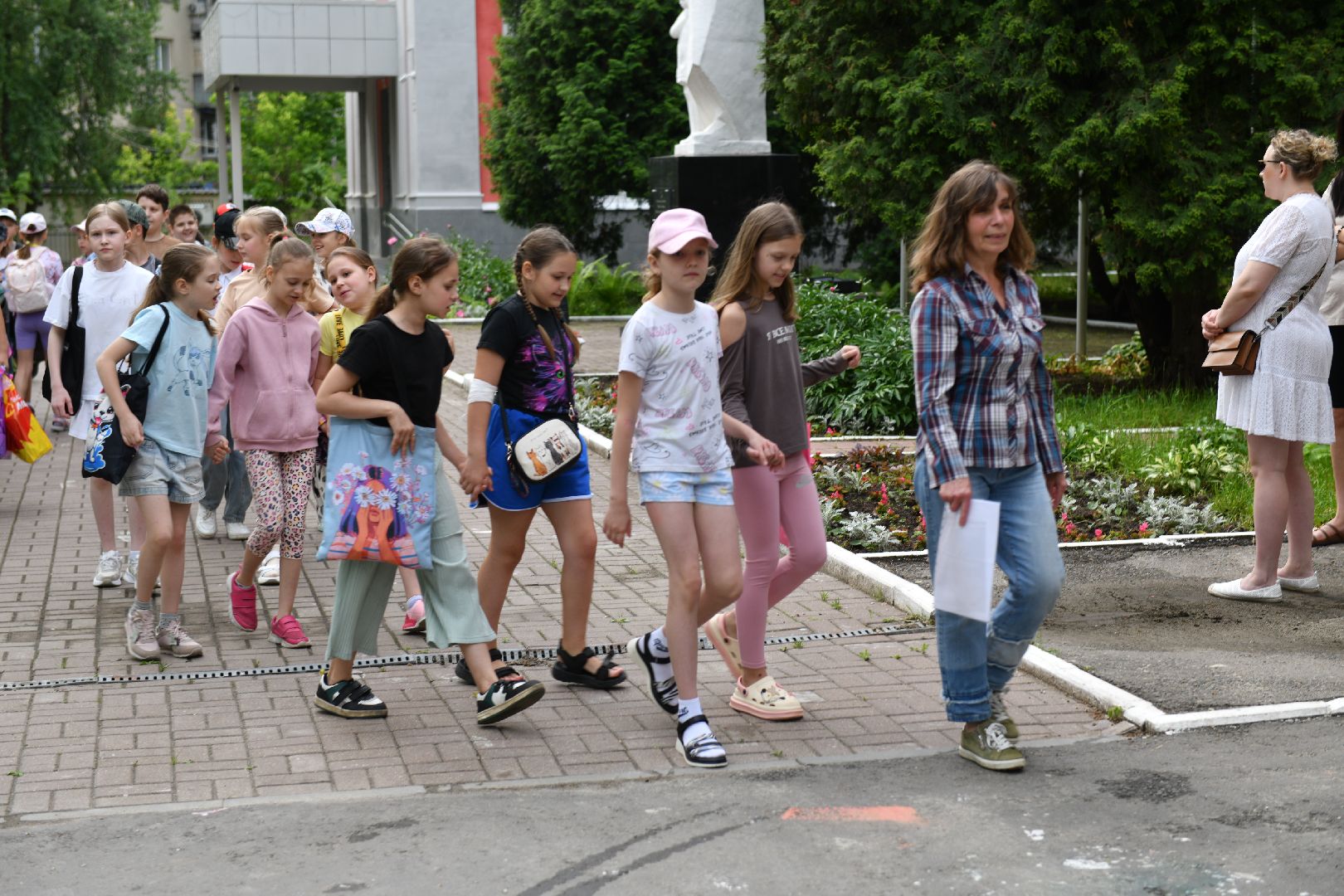 лыткарино, образование, лагерь в школе, лето,