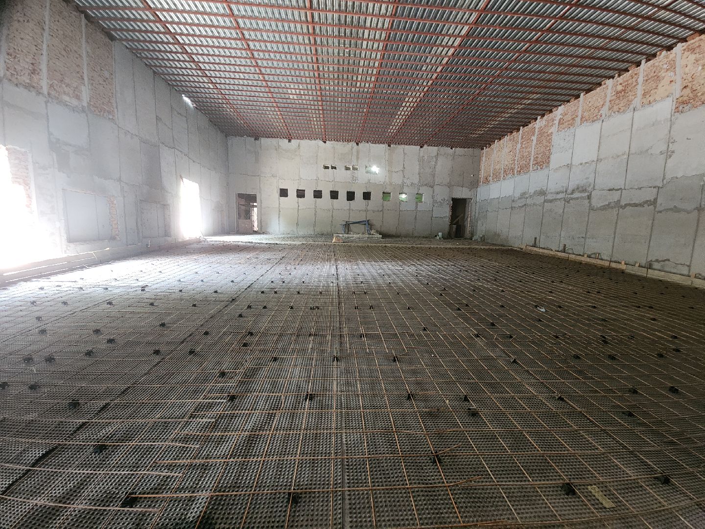 серпухов, подмосковье, заливка полов, капремонт дворца культуры,