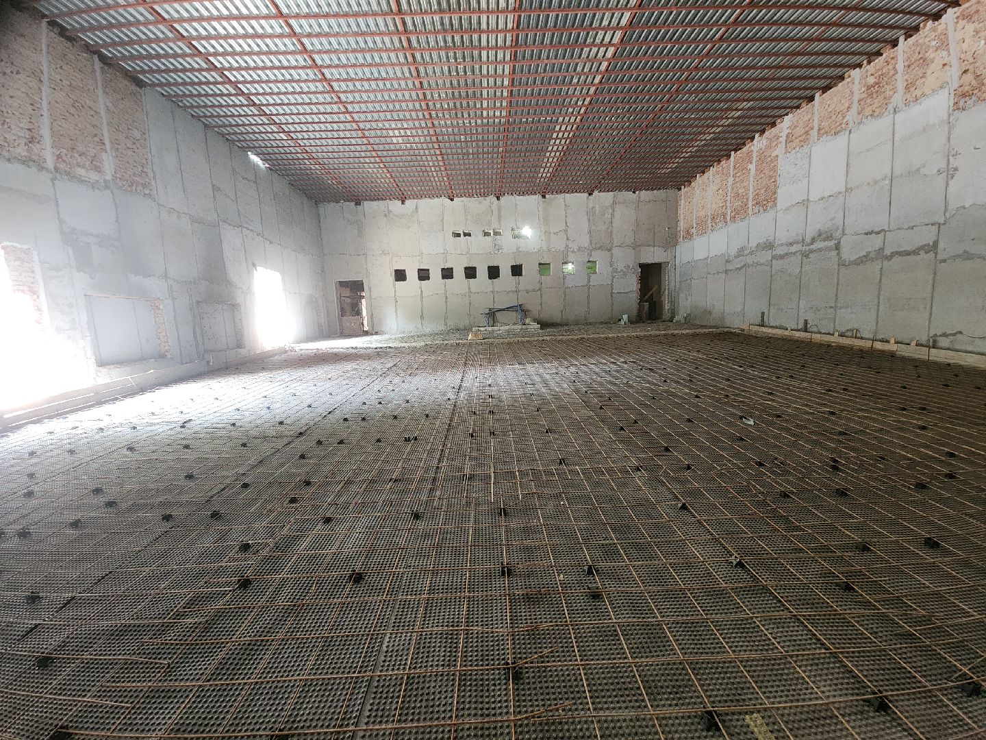 серпухов, подмосковье, заливка полов, капремонт дворца культуры,