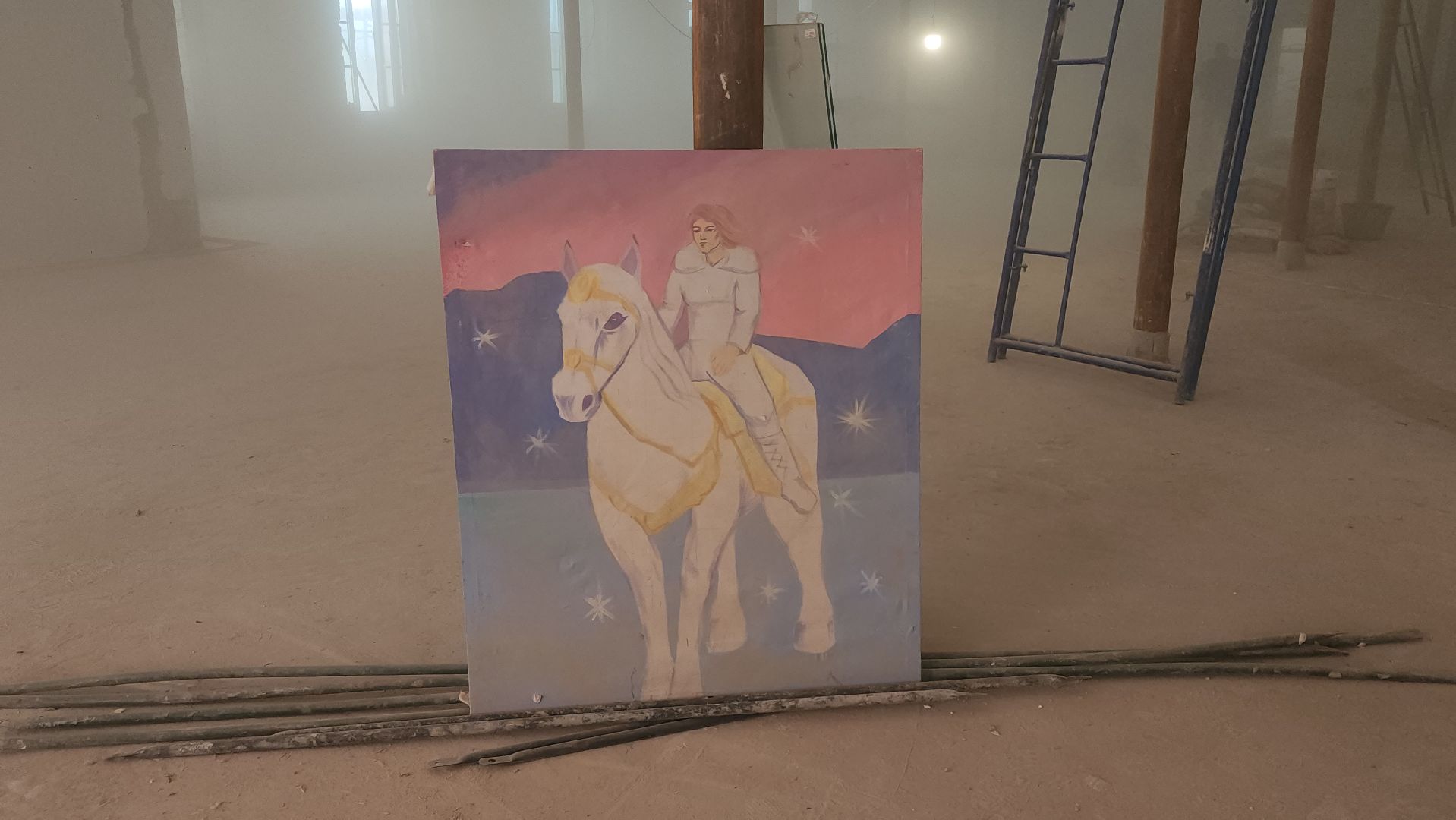 серпухов, подмосковье, заливка полов, капремонт дворца культуры,