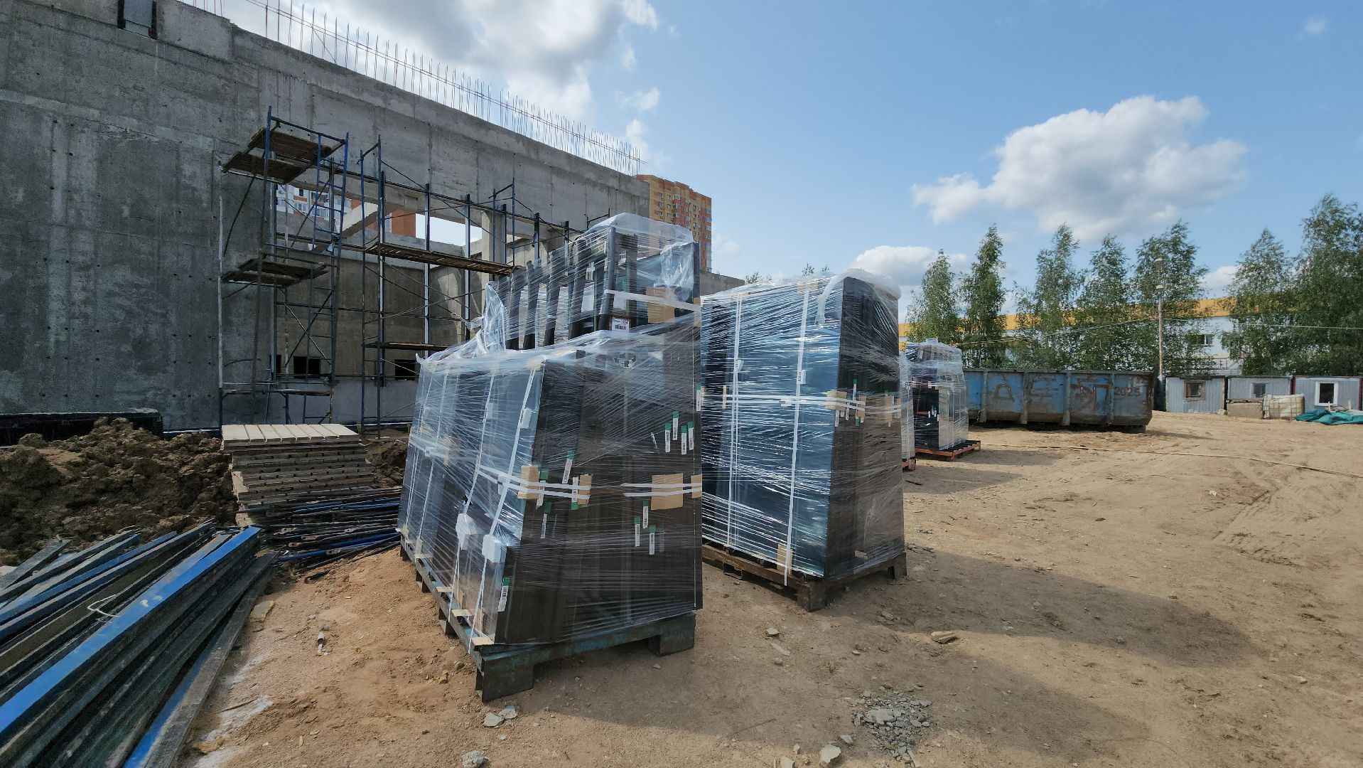 Строительство фока, Бассейн, Лобня,