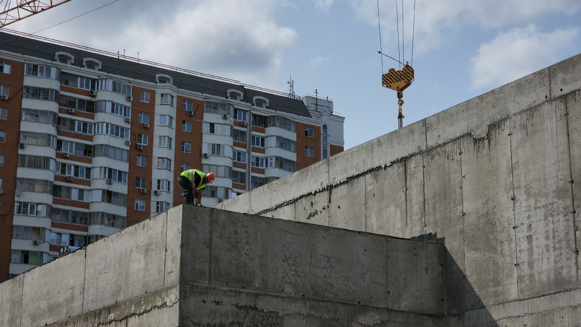 Строительство фока, Бассейн, Лобня,