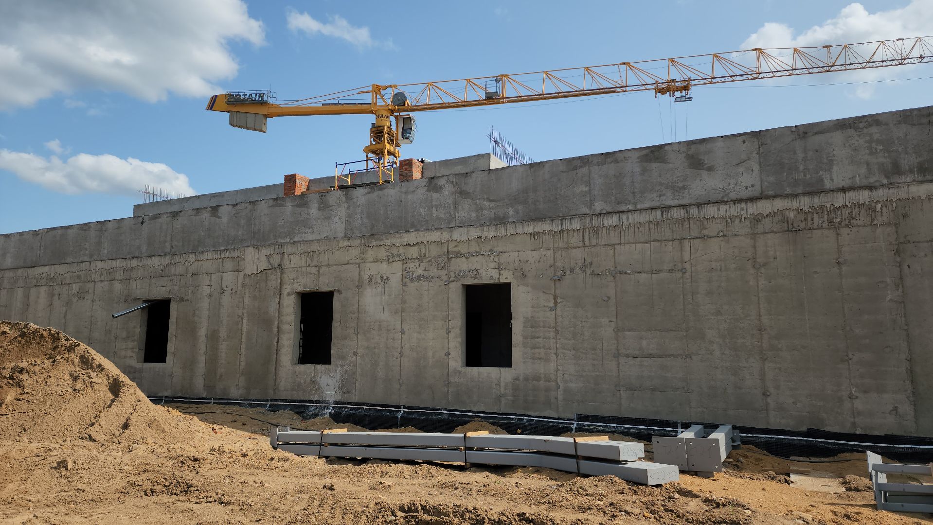 Строительство фока, Бассейн, Лобня,