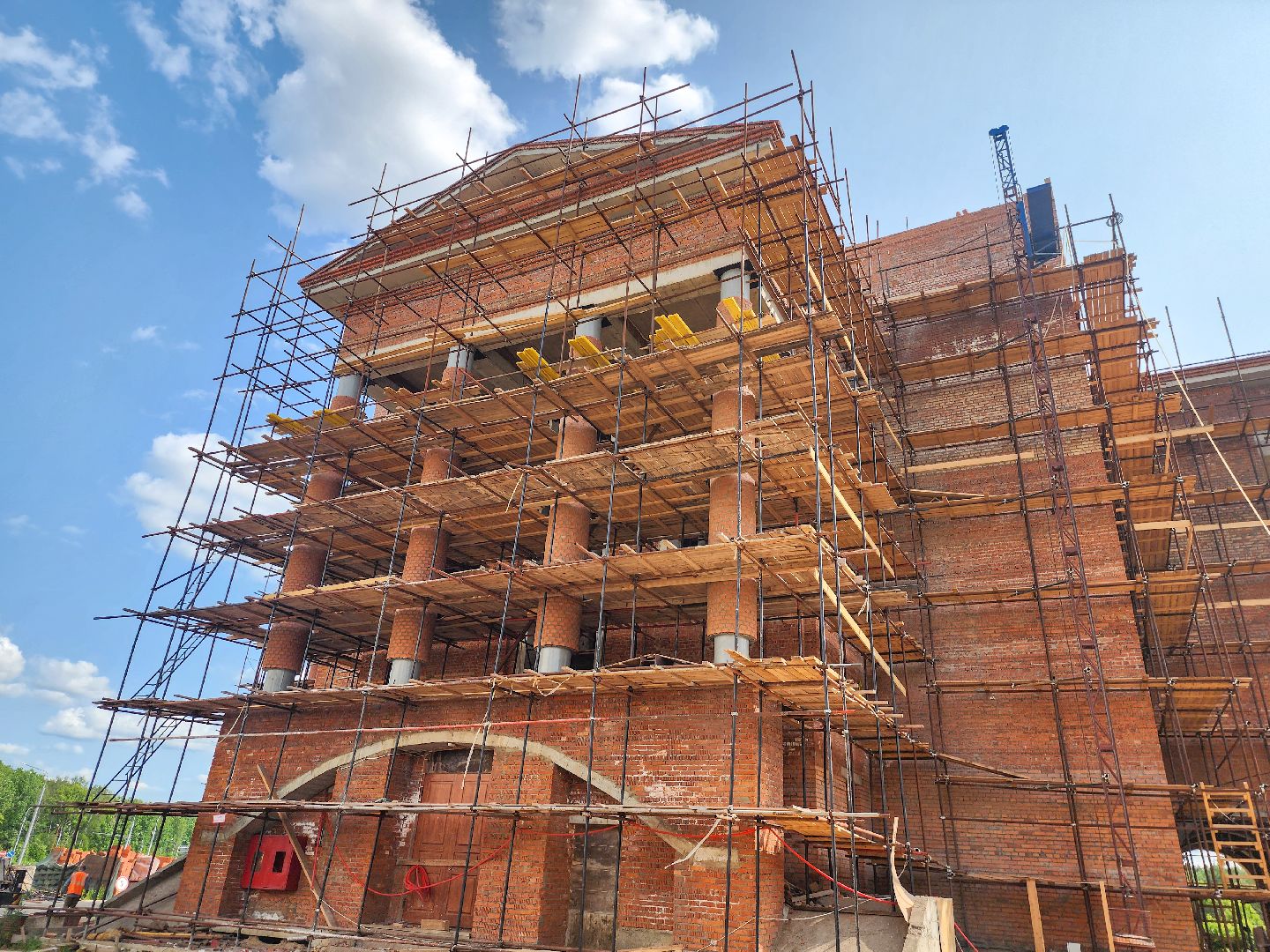 Подольск, Никольский храм, строительство храма,