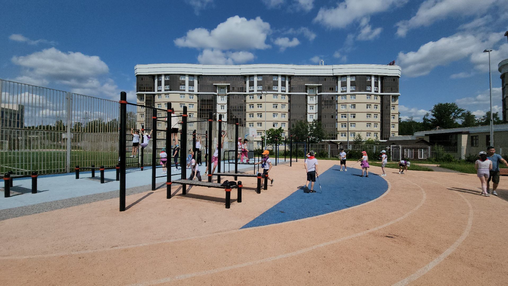 путилково, летний лагерь при школе, мозайка,