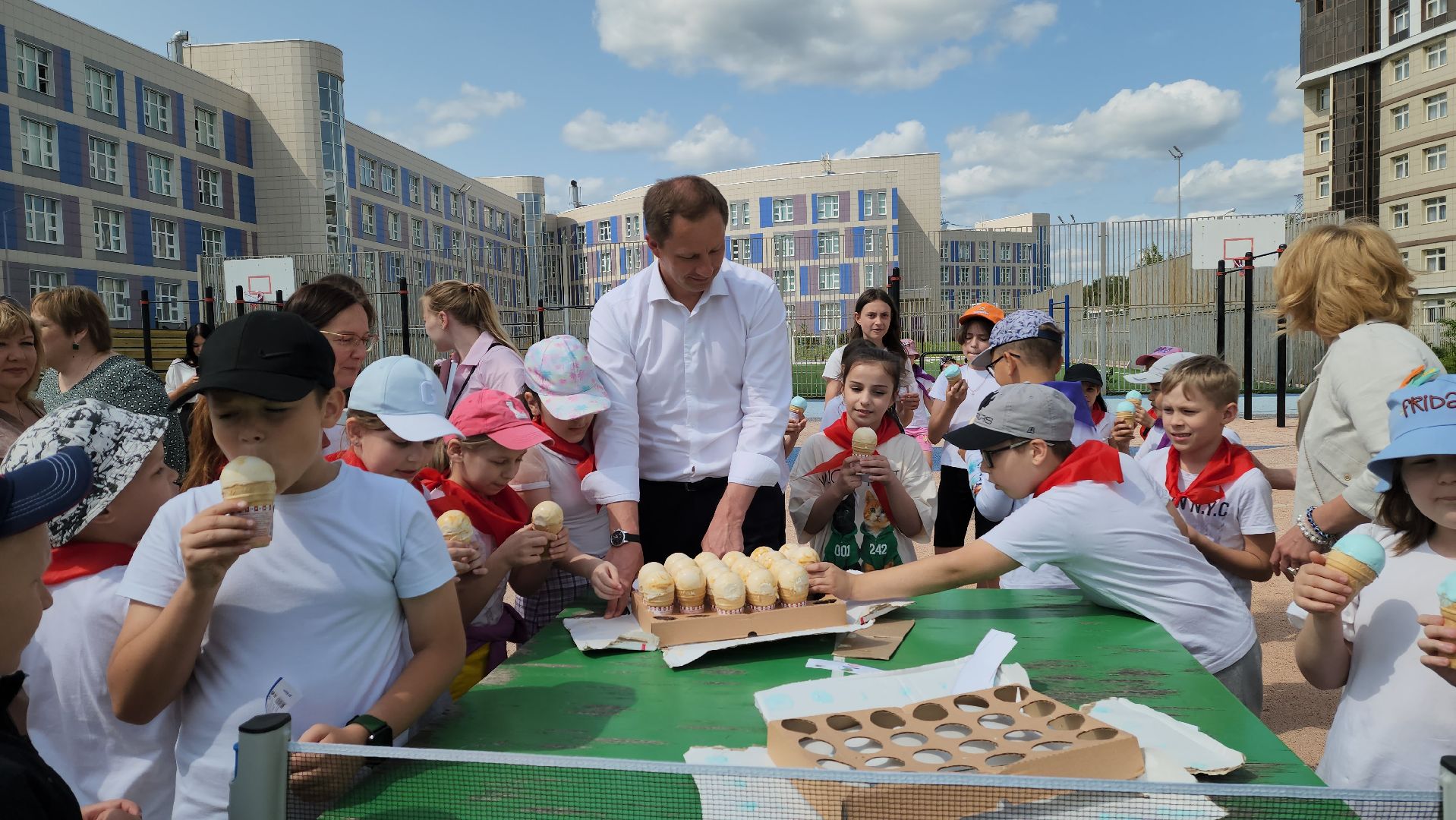 путилково, летний лагерь при школе, мозайка,