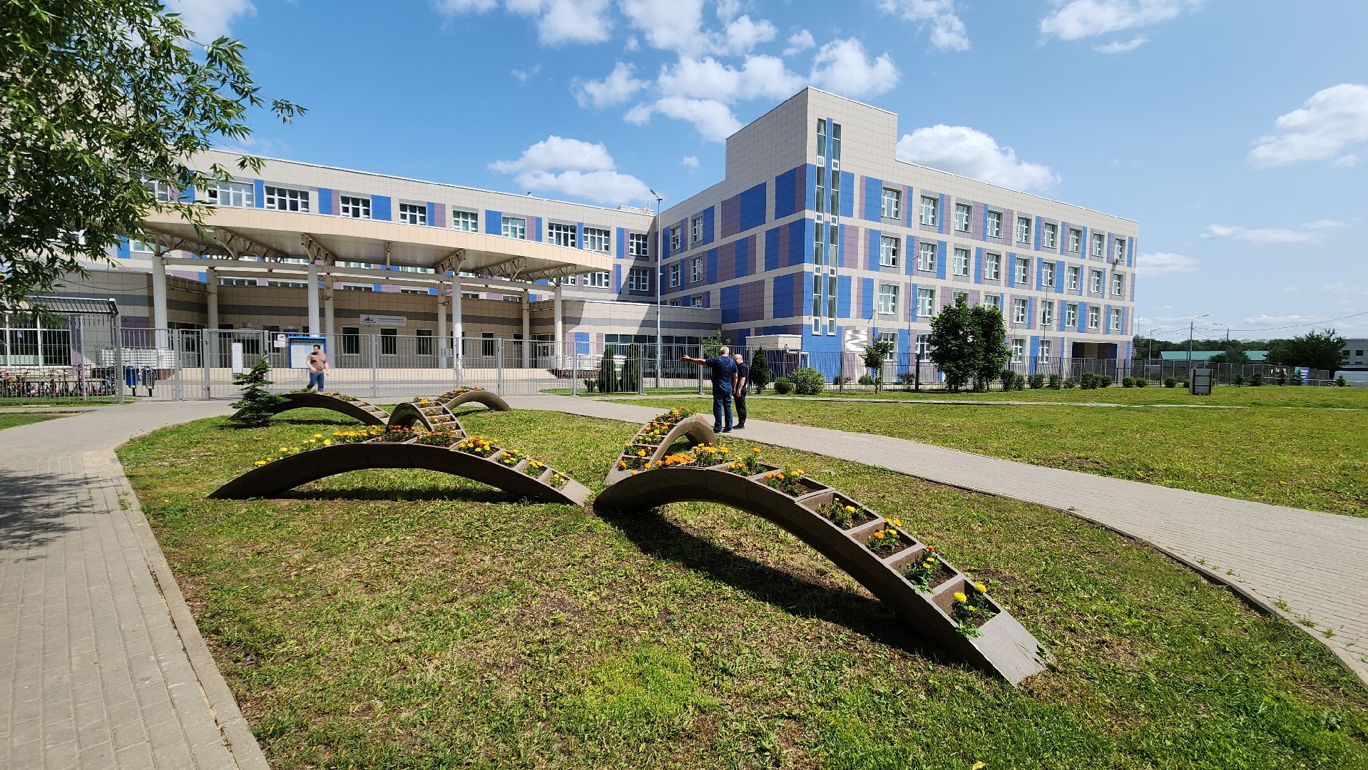 путилково, летний лагерь при школе, мозайка,