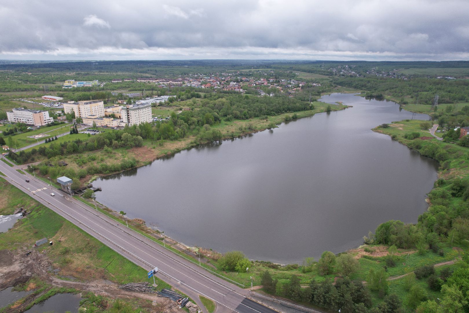 видео с коптера, очистка реки Сестра, экология подмосковья,