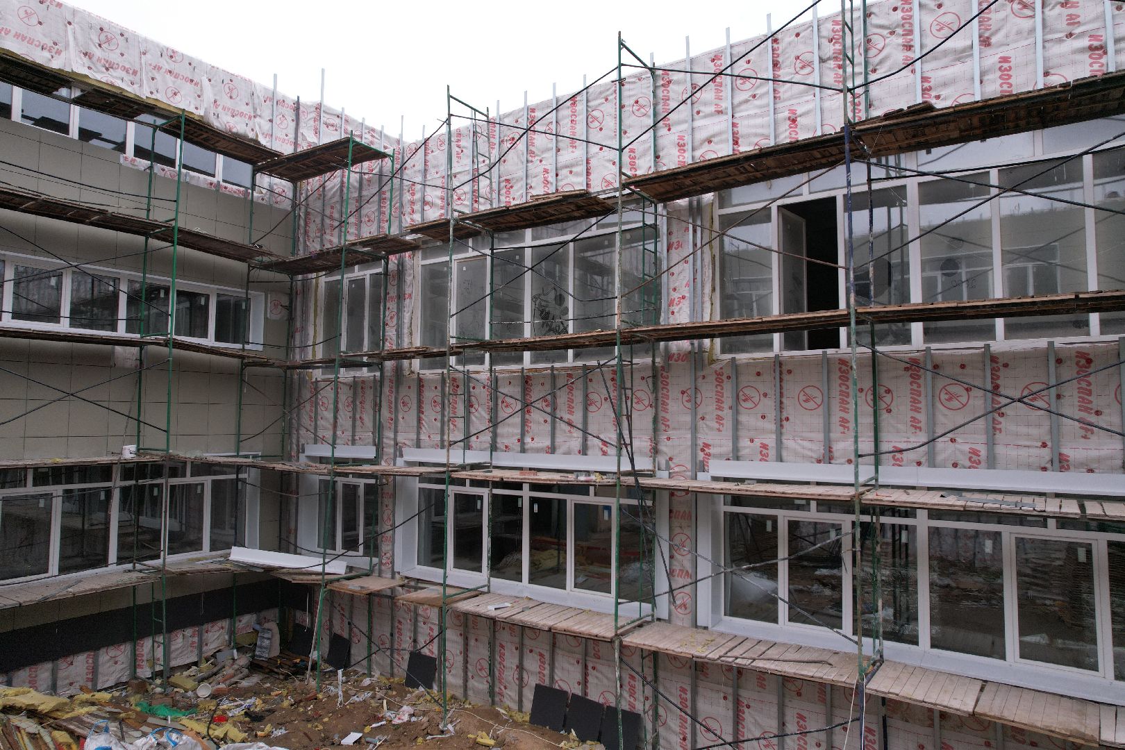 видео с коптера, гимназия им ВН Татищева, образование в клину,