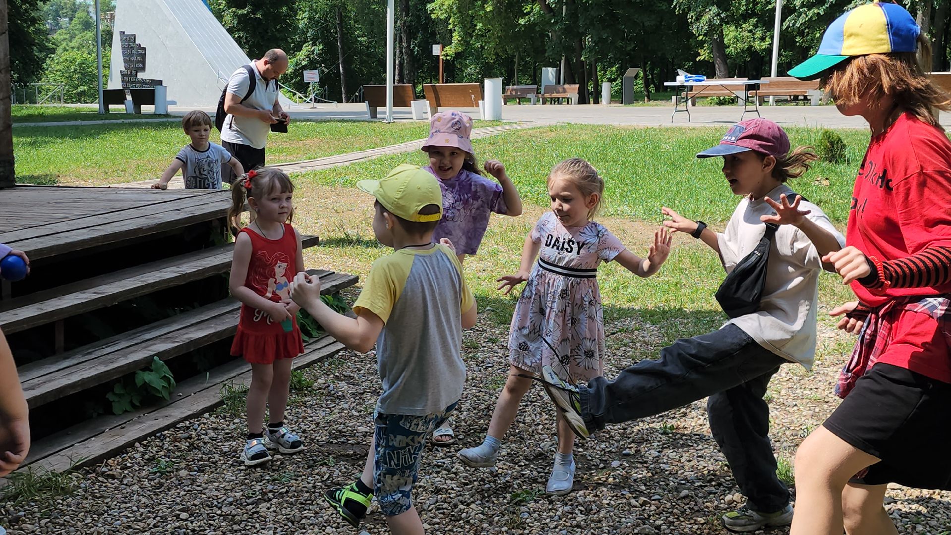 Игры, Спорт, Дети, Истра, Парк,