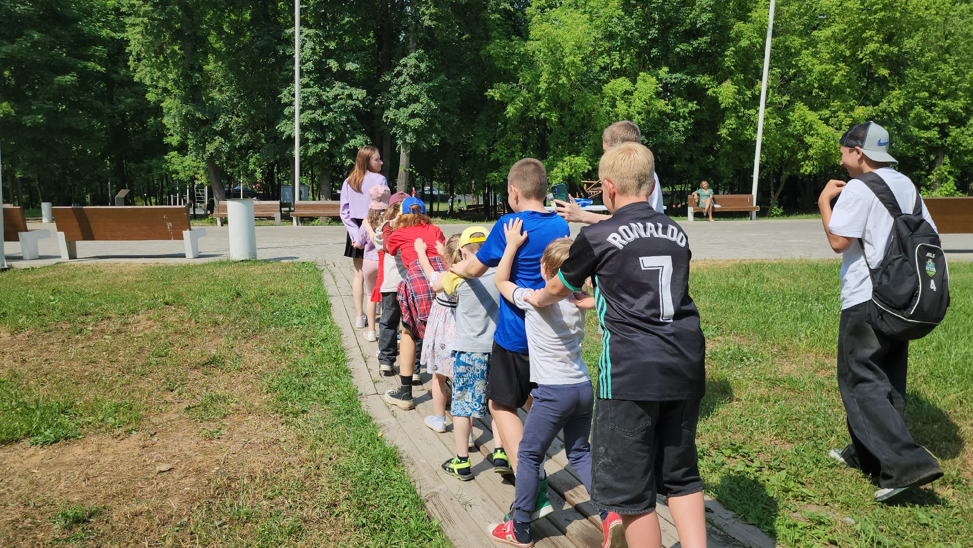 Игры, Спорт, Дети, Истра, Парк,