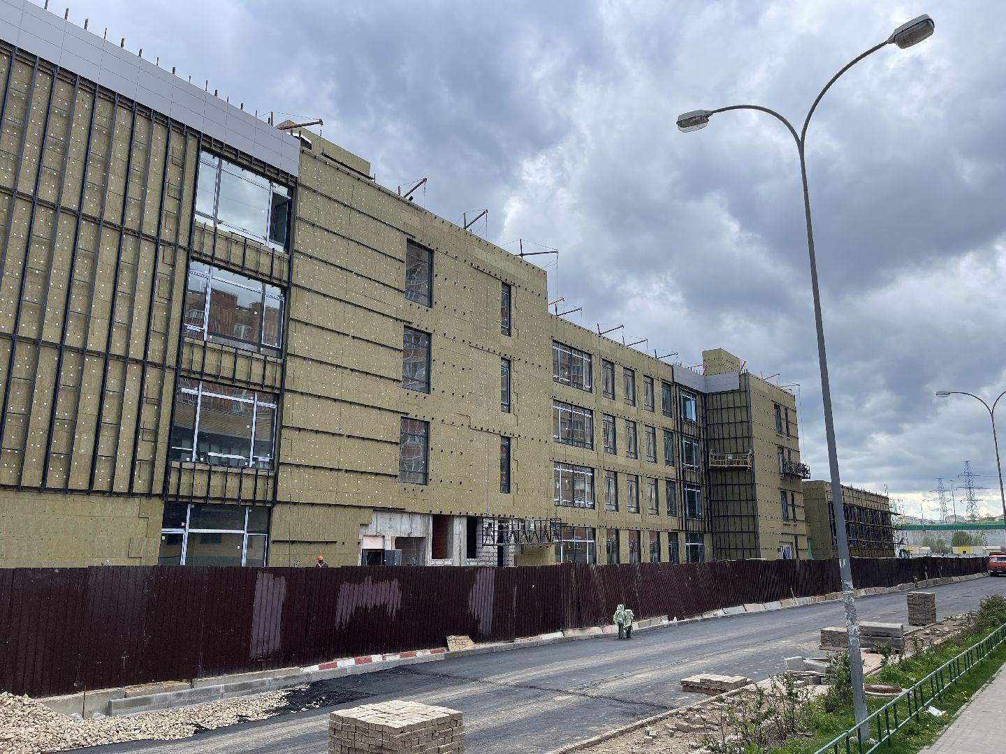 Одинцово, Гусарская Баллада, жилой комплекс, школа, строительство,