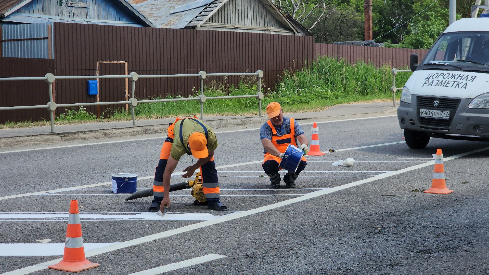 ступино, дороги, дорожная разметка,