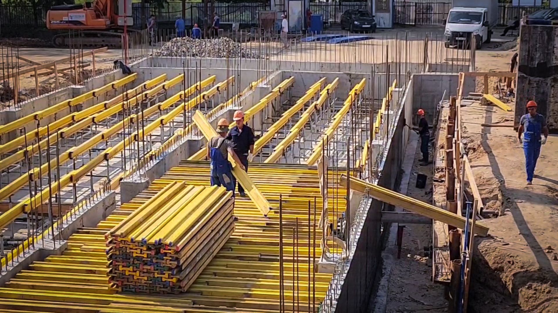 бронницы , строительство пристройки к лицею , новый корпус лицея в бронницах,