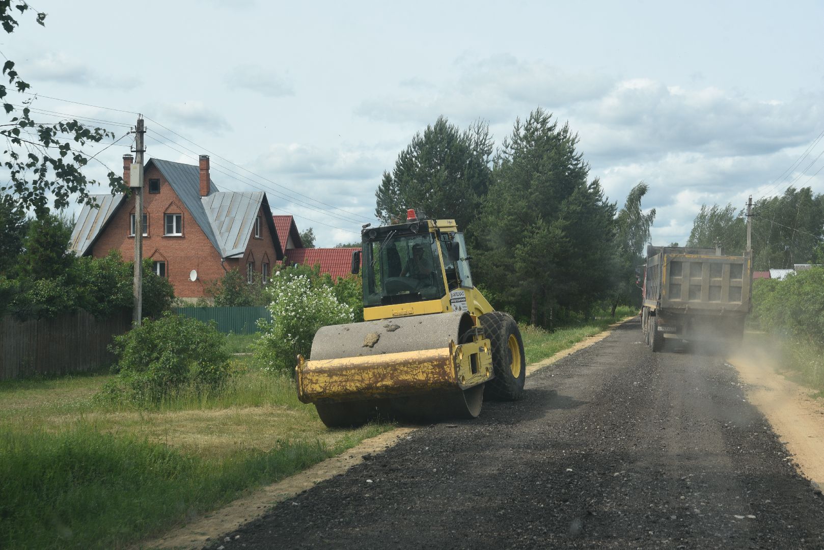 лотошино, ремонт дорог, дороги,