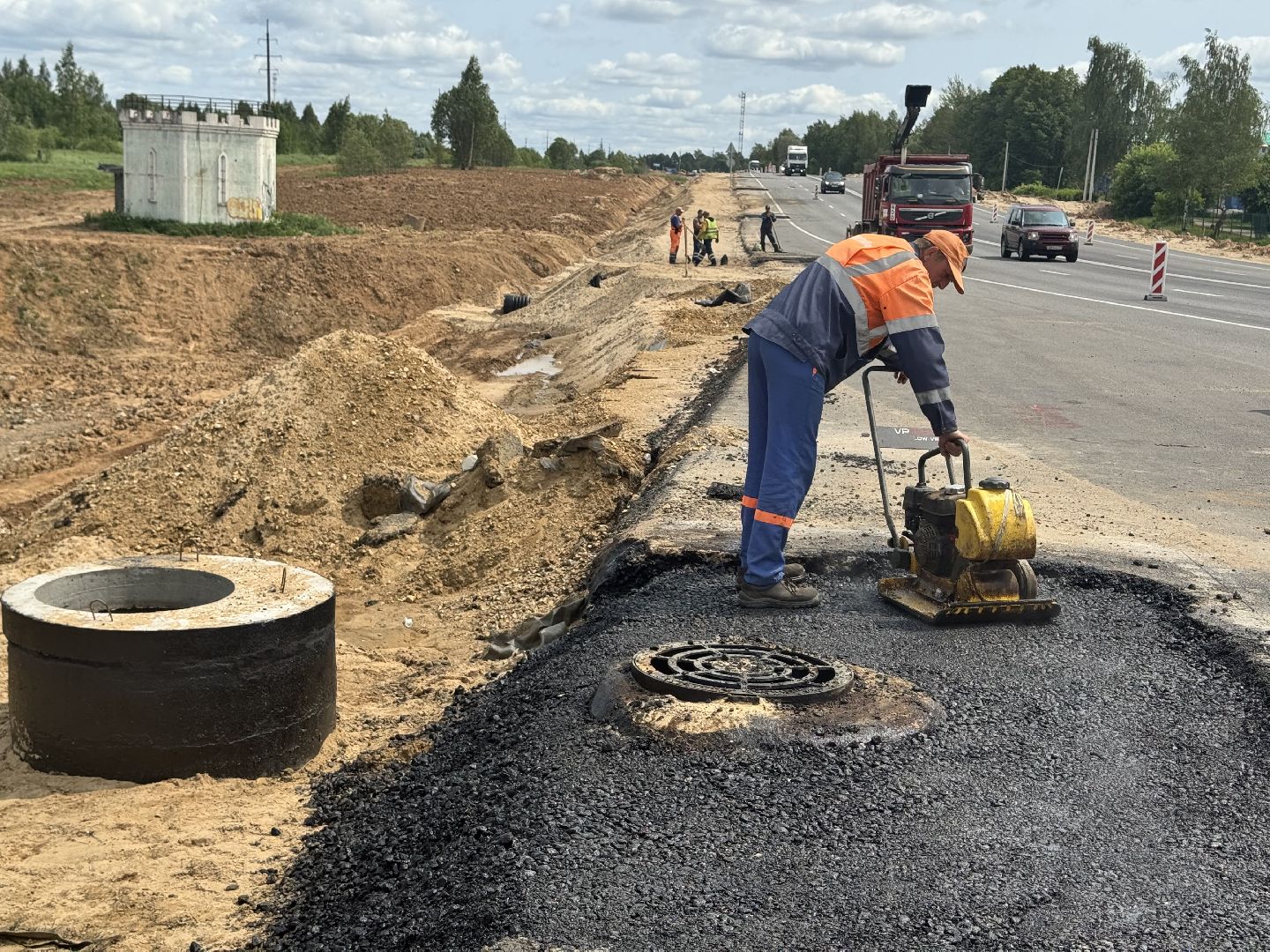 шаховская, капистальный ремонт, дороги, м9 балтия,