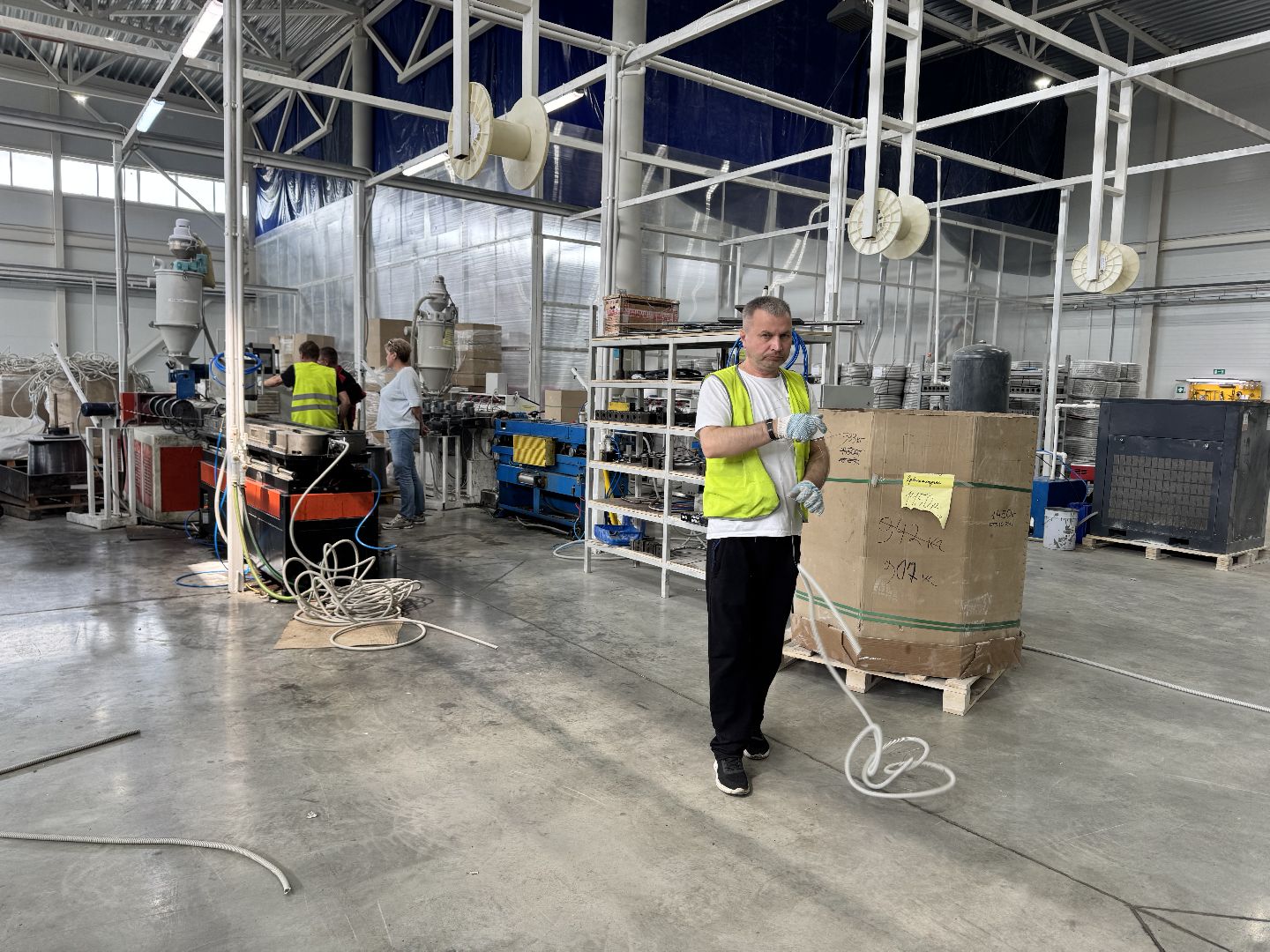 шаховская, новый цех,  новое производство,