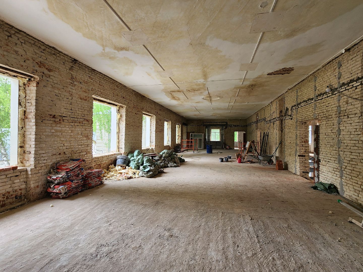 чехов, улица чехова, центр детского творчества, капитальный ремонт, реконструкция, обновление, внутренняя отделка, выравнивание стен, оштукатуривание стен, трассировка стен, демонтажные работы, фасадные и кровельные работы,замена инженерных сетей, госпрограмма московской области,