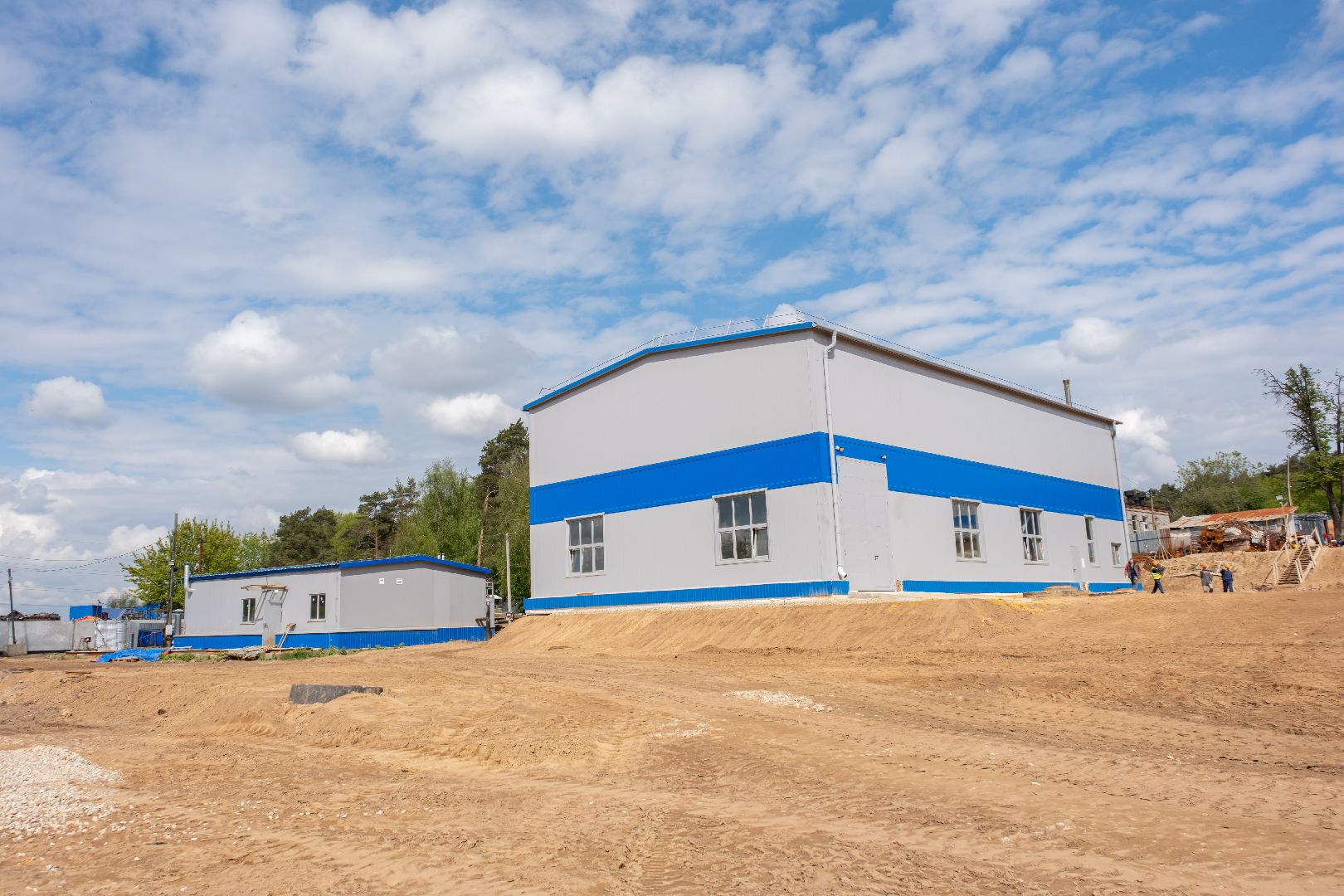 лыткарино, строительство, очистные в лыткарине, очистные сооружения,