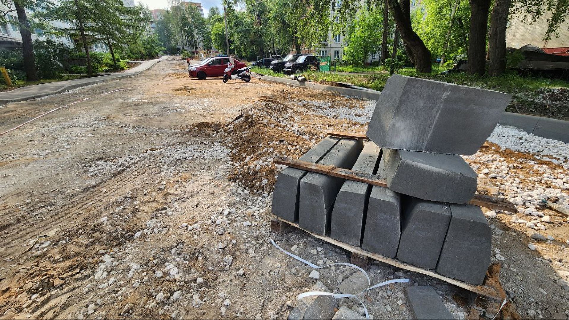 Дмитров, Благоустрйоство, Микрорайон Космонавтов, Минблаго,
