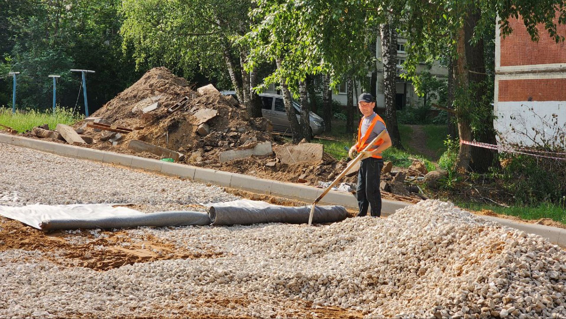 Дмитров, Благоустрйоство, Микрорайон Космонавтов, Минблаго,