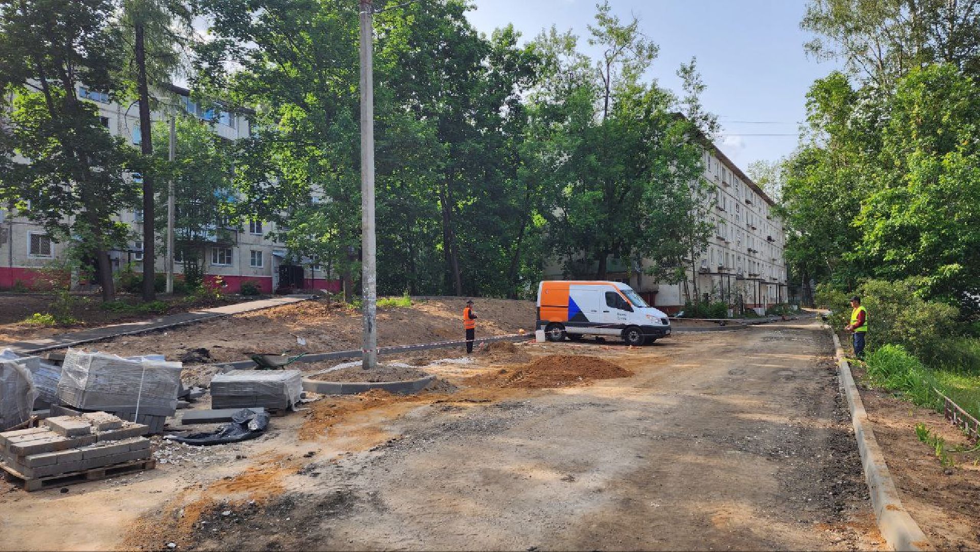 Дмитров, Благоустрйоство, Микрорайон Космонавтов, Минблаго,