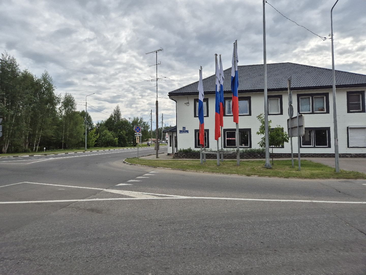 дубна, деньроссии, триколор, украшениедубны,