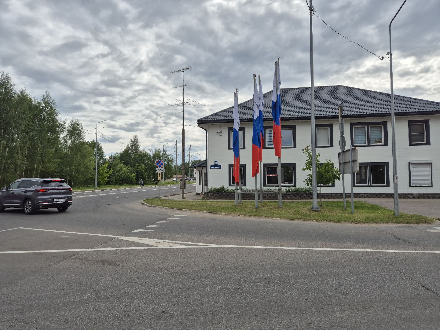 дубна, деньроссии, триколор, украшениедубны,