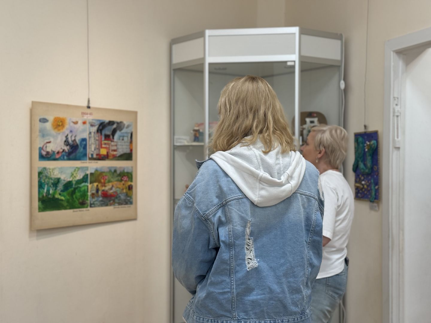 открытие выставки, выставка импульс творчества, историко - культурный центр, ленинский городской округ,