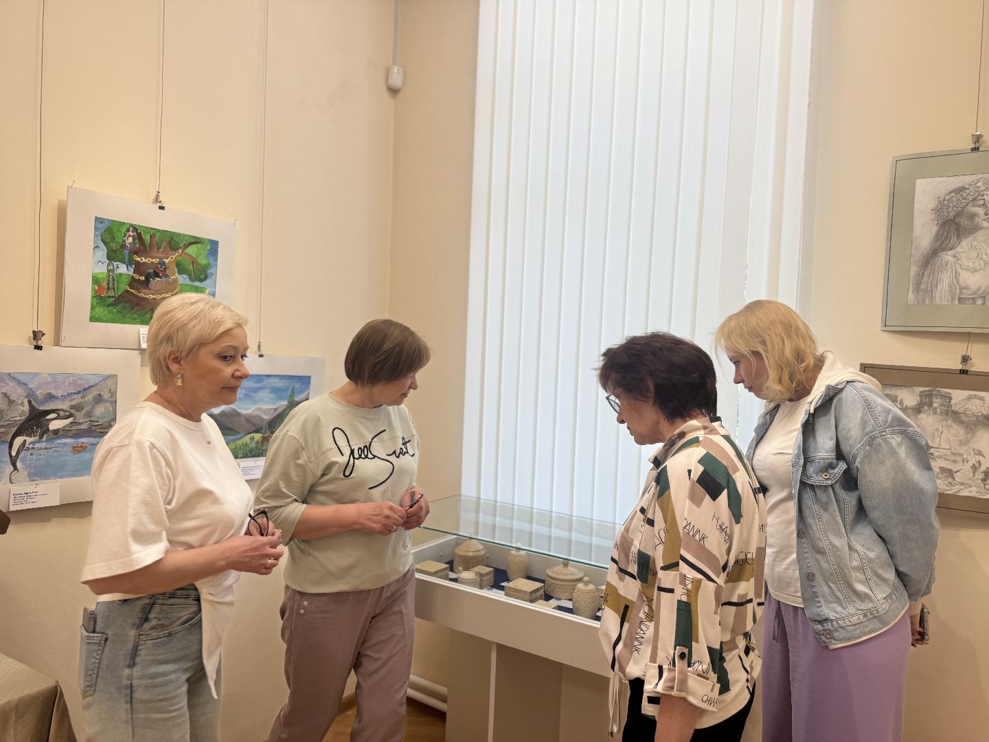 открытие выставки, выставка импульс творчества, историко - культурный центр, ленинский городской округ,