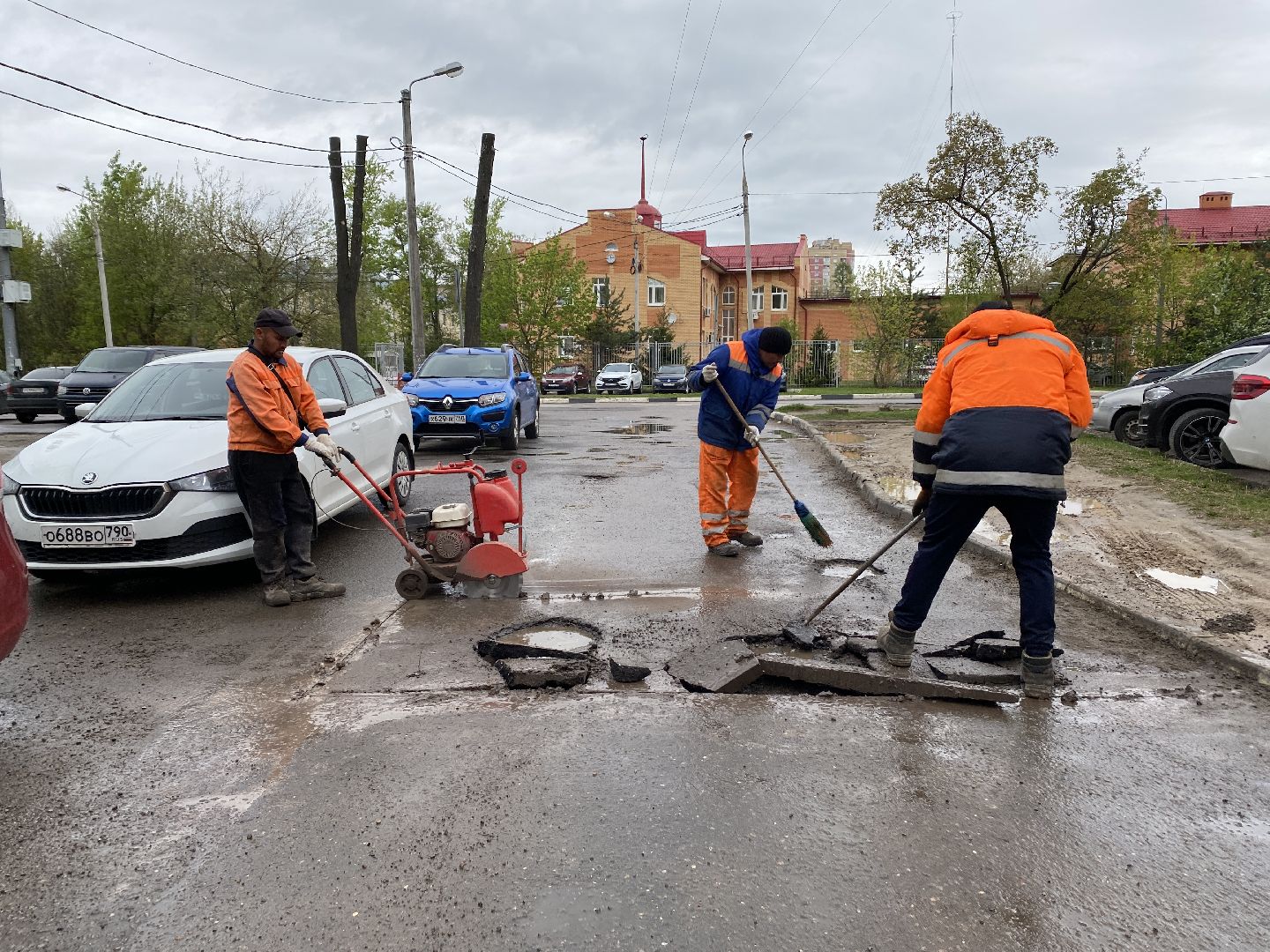 Чехов, ЖКХ, ремонт ям, дорога, житель
