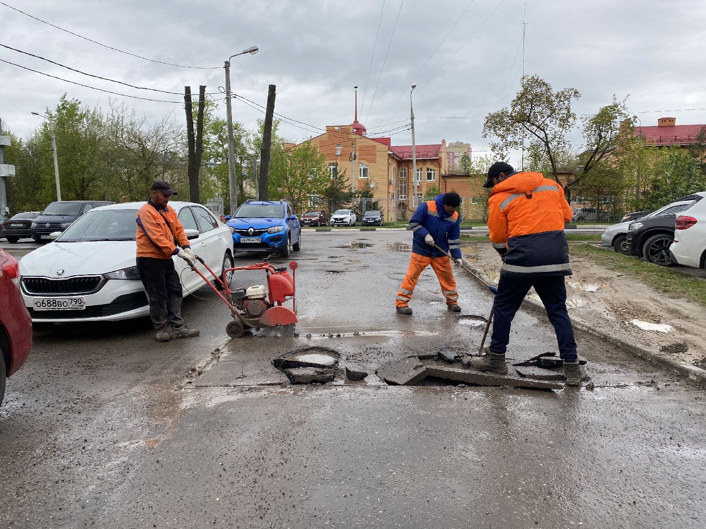 Чехов, ЖКХ, ремонт ям, дорога, житель