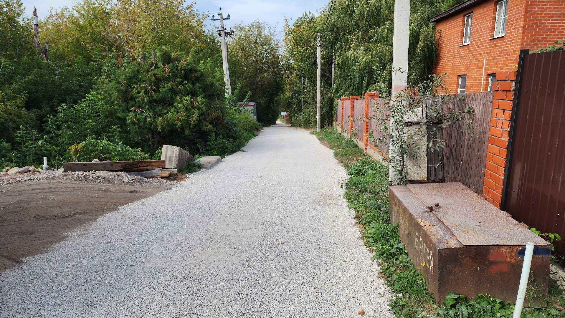 кашира, ледово, выездная администрация, ремонт дороги, грунтовая дорога, освещение,