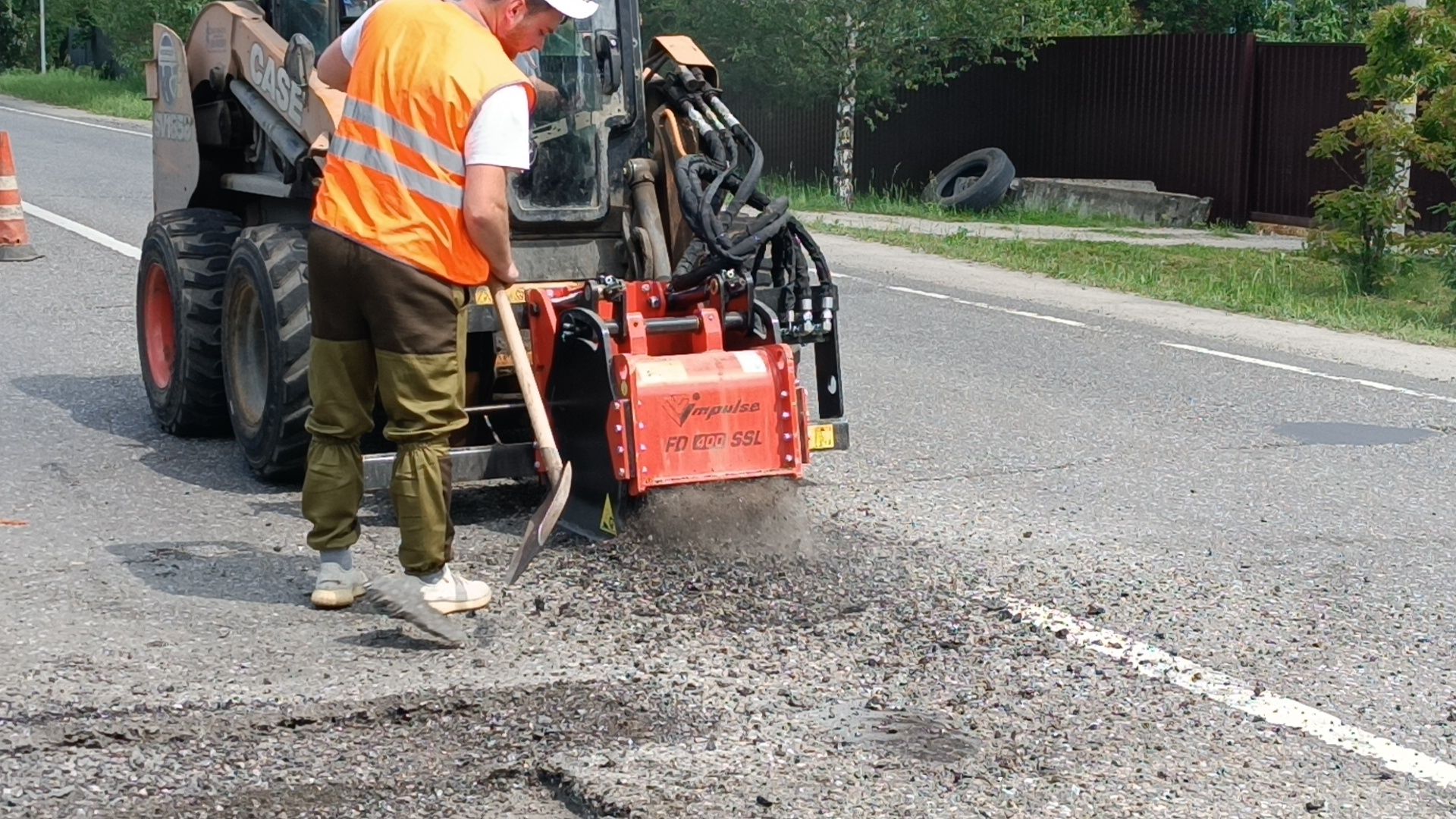 ремонт дорог, ямочный ремонт, новый асфальт, щёлково,