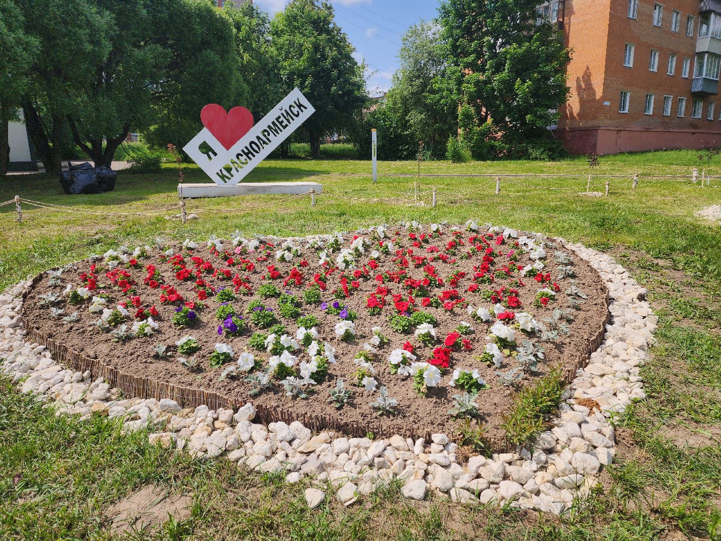 красноармейск, городской округ пушкинский, экологическая бригада, городские цветники,