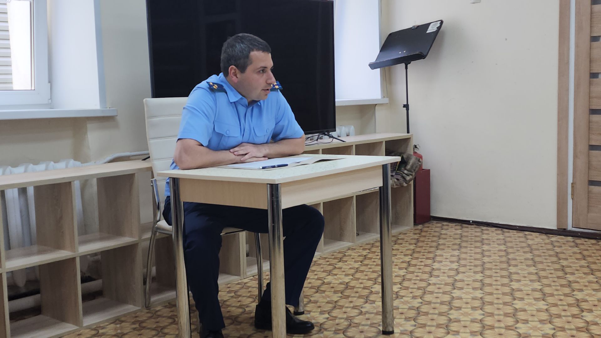 пушкино, мошенничество, прокуратура, прокурор, лекция, центр социального обслуживания, интернет, телефонное мошенничество,защита персональных данных,вертикалки,