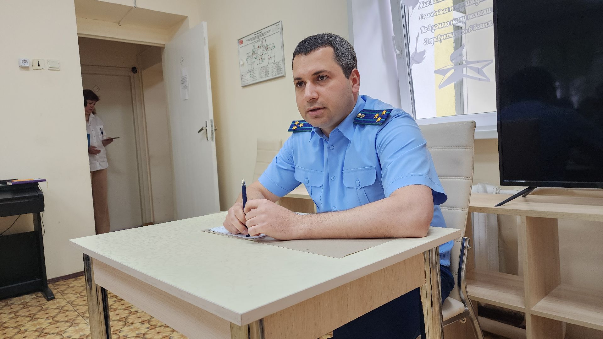 пушкино, мошенничество, прокуратура, прокурор, лекция, центр социального обслуживания, интернет, телефонное мошенничество,защита персональных данных,вертикалки,