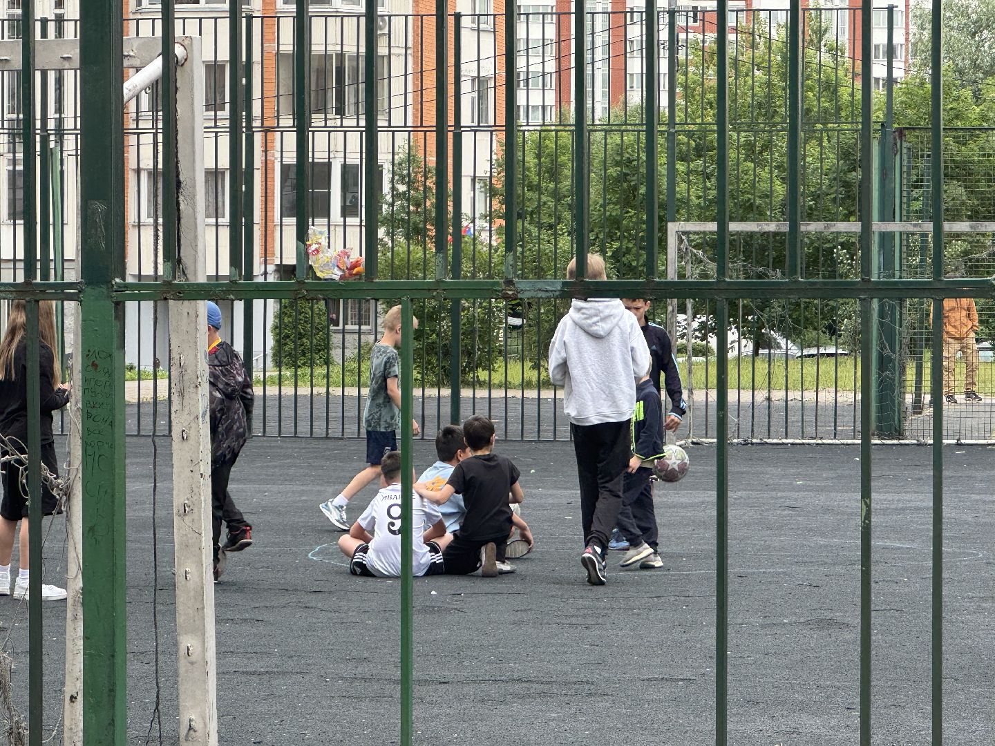 шестиугольное футбольное поле, балашиха,