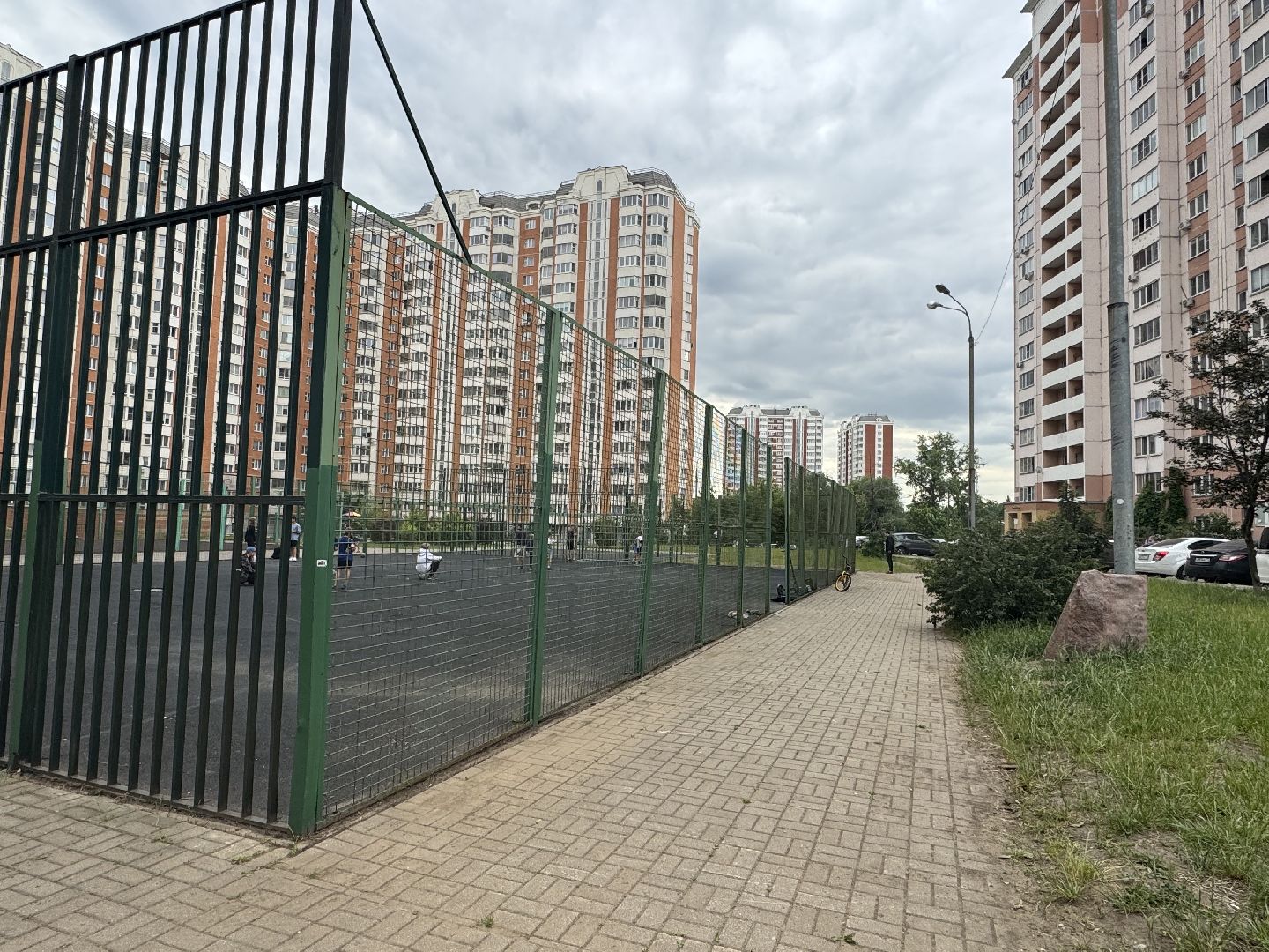 шестиугольное футбольное поле, балашиха,