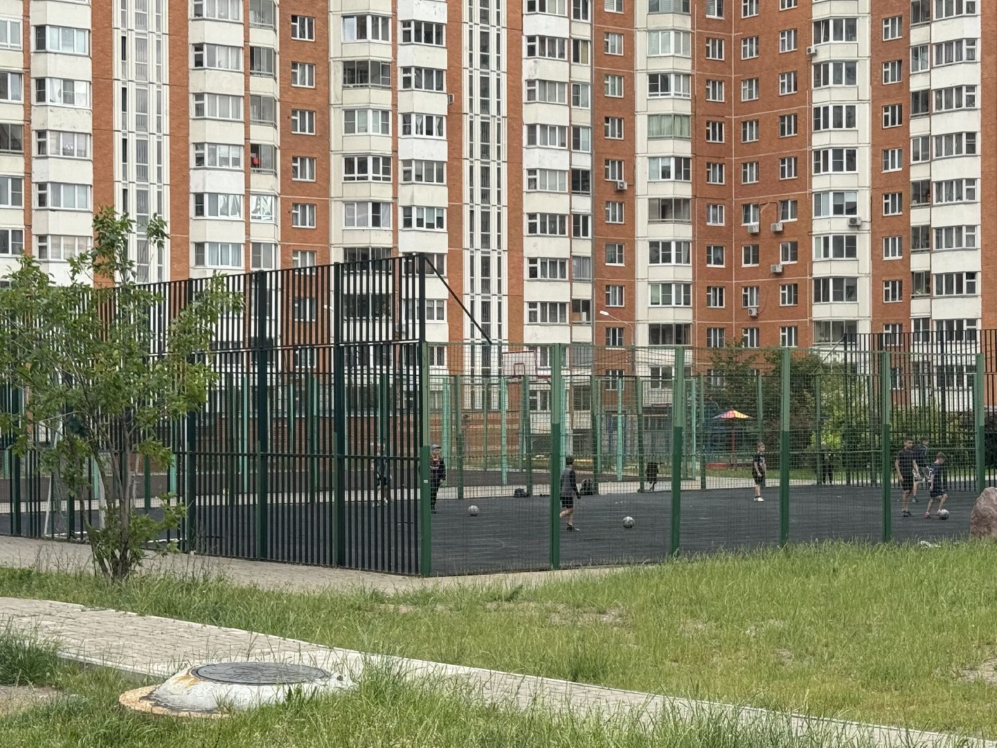 шестиугольное футбольное поле, балашиха,