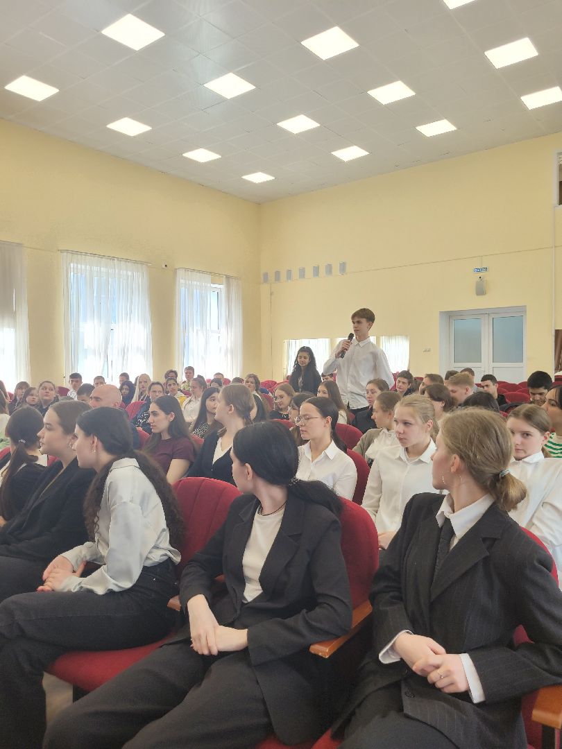 дети, СВО, урок мужества, видное