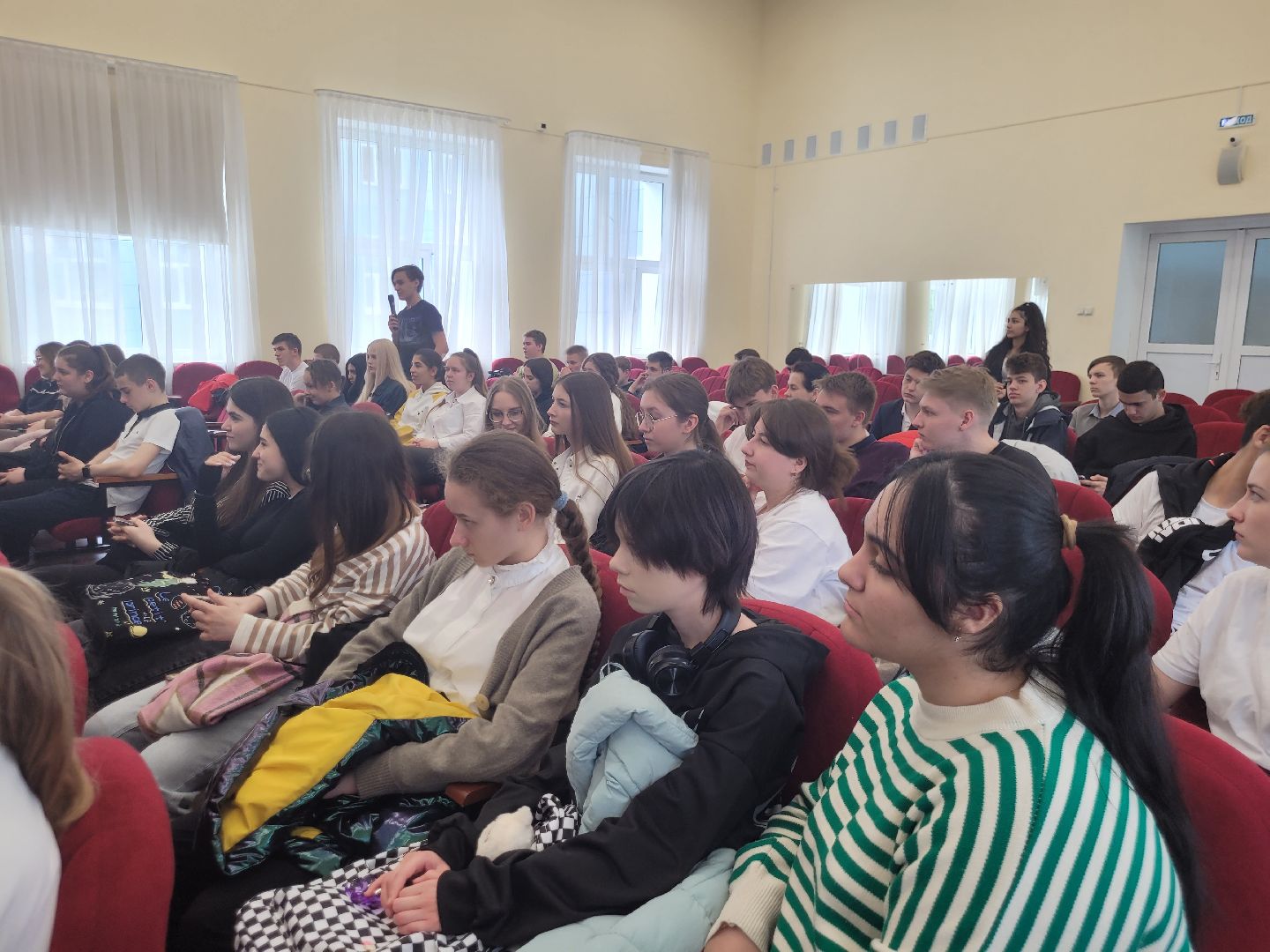 дети, СВО, урок мужества, видное