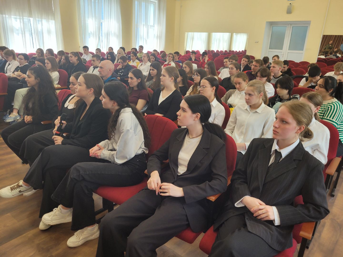 дети, СВО, урок мужества, видное