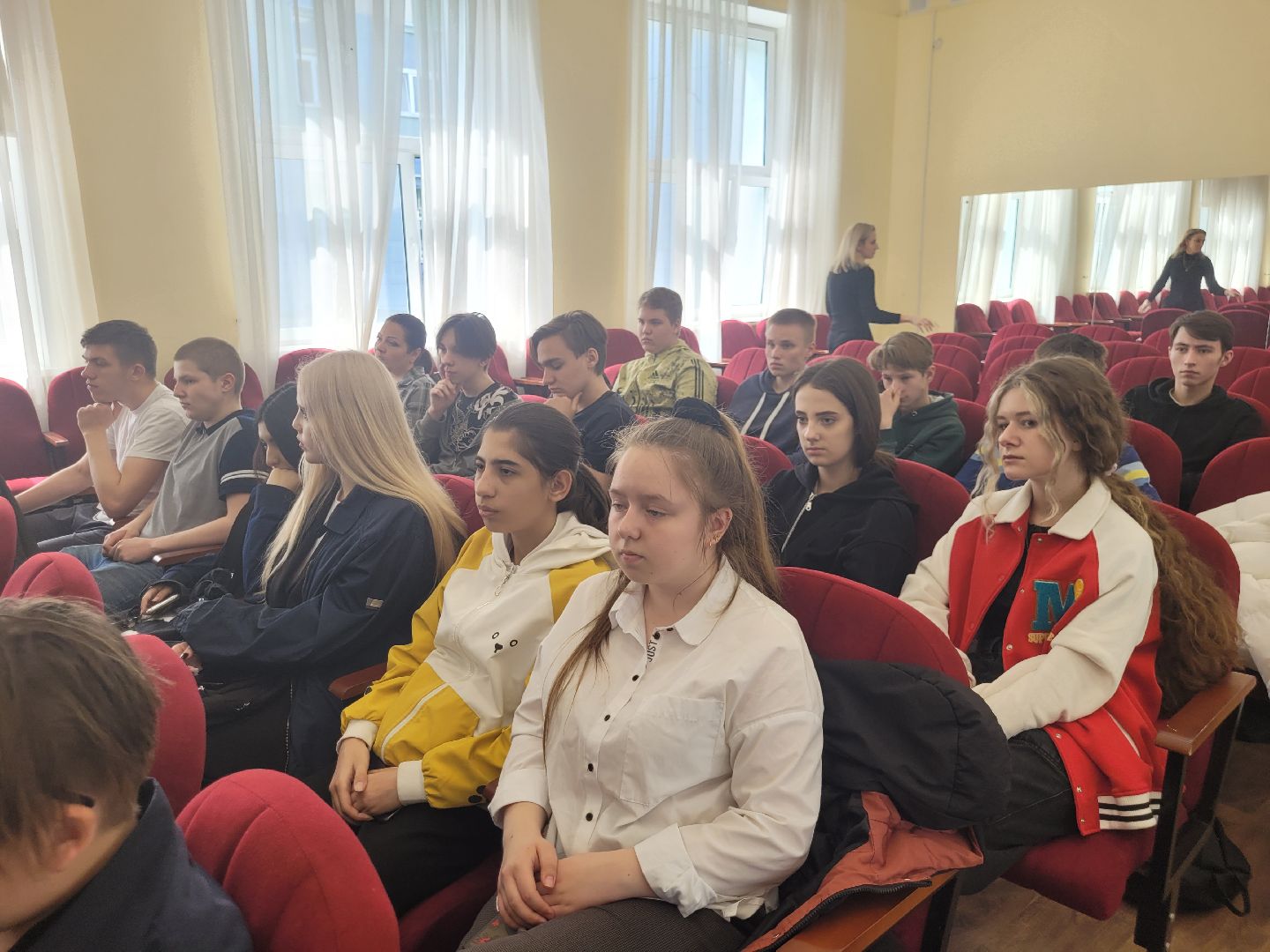 дети, СВО, урок мужества, видное