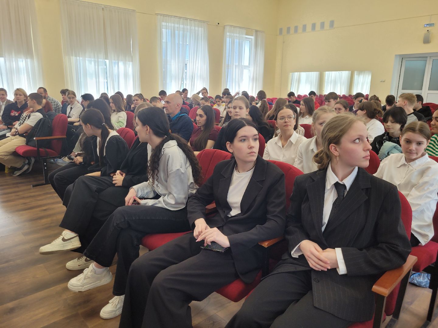 дети, СВО, урок мужества, видное